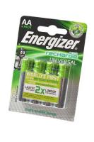 Аккумулятор Energizer Recharge Universal АА 1300мАч  BL4 арт.16024 (4 шт.)