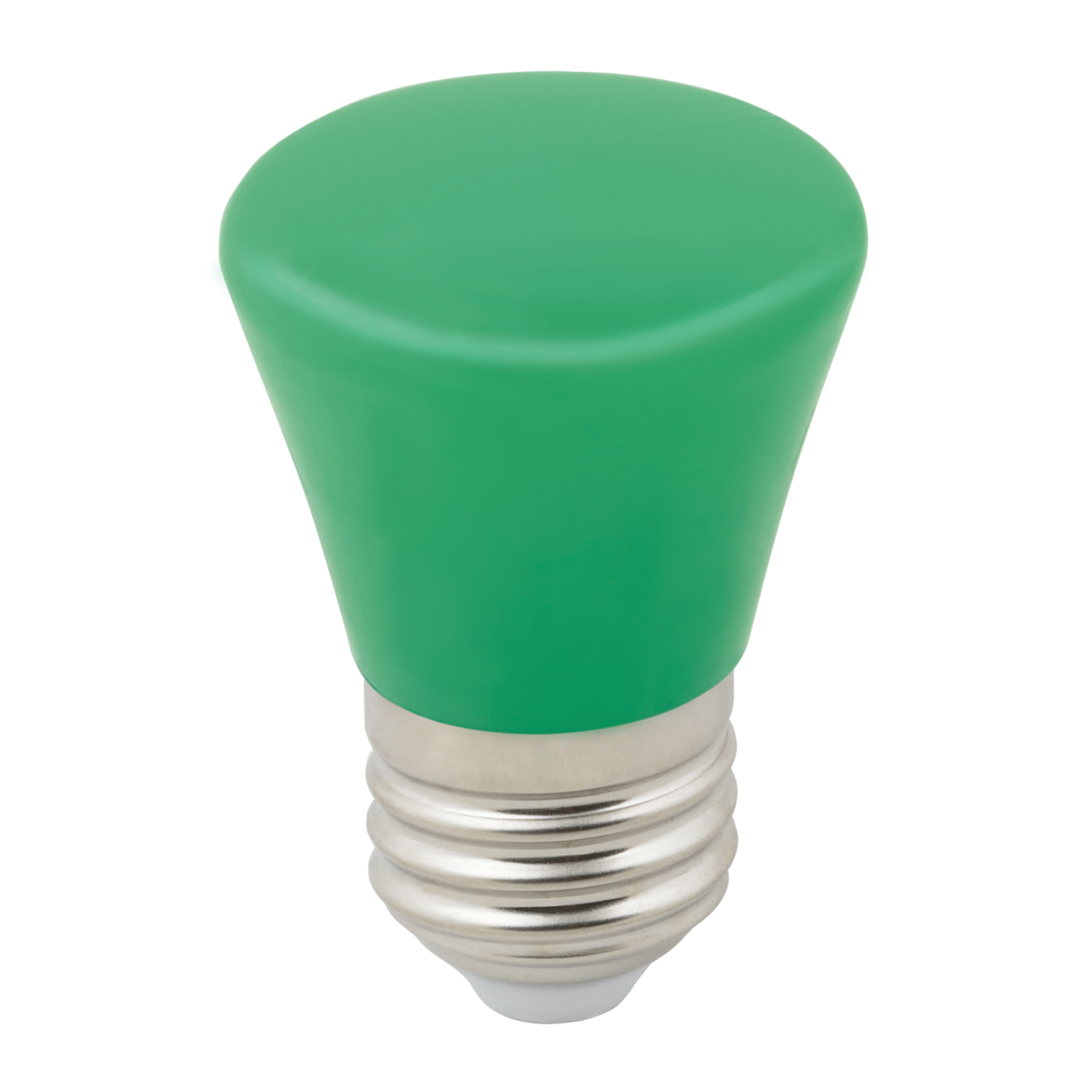 LED-D45-1W/GREEN/E27/FR/С BELL Лампа декоративная светодиодная. Форма "Колокольчик", матовая. Цвет зеленый. Картон. ТМ Volpe., шк 4690485122906