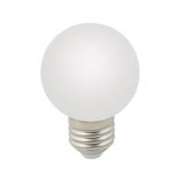 LED-G60-3W/3000K/E27/FR/С Лампа декоративная светодиодная. Форма "шар", матовая. Теплый белый свет (3000K). Картон. ТМ Volpe.