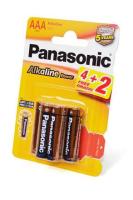 Элемент питания Panasonic Alkaline Power LR03APB/6BP 4+2F LR03 4+2шт BL6