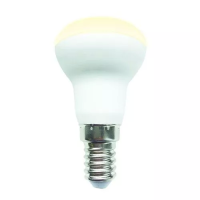 LED-R50-7W/3000K/E14/FR/SLS Лампа светодиодная. Форма ?Рефлектор?, матовая. Теплый белый свет (3000K). ТМ Volpe