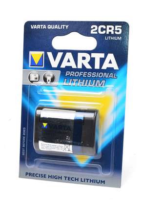 Изображение Батарея VARTA PROFESSIONAL LITHIUM 6203 2CR5 BL1 арт.08849 (1 шт.)  интернет магазин Иватек ivatec.ru