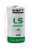 Элемент питания SAFT LS 26500 CNR C с лепестковыми выводами