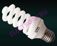 Энергосберегающая лампа Flesi Spiral 20W 220V E14 4100K 128x48 ELH/S-20W4100E14  (50шт/кор)