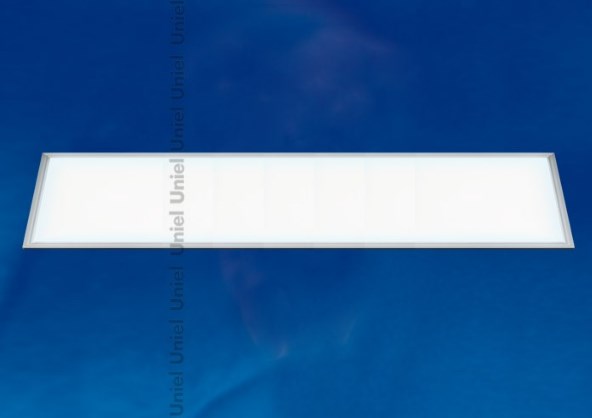 Светильник светодиодный потолочный встраиваемый. Белый свет (4000K). Корпус серебристый. В комплекте с и/п. ТМ Uniel.,арт.UL-00001790