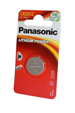 Изображение Элемент питания Panasonic Lithium Power CR-2012EL/1B CR2012 BL1 арт.13701 (1 шт.)  интернет магазин Иватек ivatec.ru