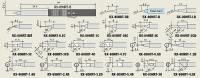 Сменное жало-нагреватель (картридж) d5.4х34.5мм GOOT RX-80HRT-3BC 24V