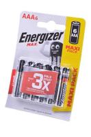 Элемент питания Energizer MAX LR03 BL6 арт.13139 (6 шт.)