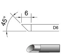 Сменное жало  для KS/KX GOOT R-6 C (d=6мм)