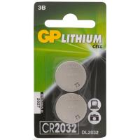 Элемент питания GP Lithium GPCR2032-7CR1 Japan CR2032 BL1 арт.12759
