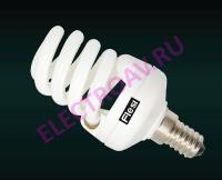 Энергосберегающая лампа Flesi Spiral 20W Full New 220V E14 4100K 103x45 I68SS0204100E14 (в коробке 