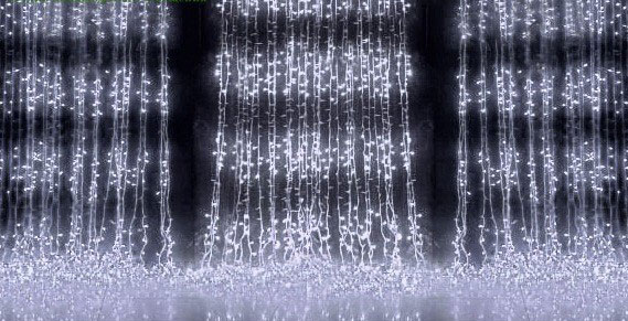 Светодиодный дождь "Водопад" белый LED-PLW-960-10M-24V-W (FS-00-00001374)