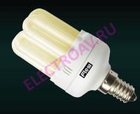 Энергосберегающая лампа Flesi U 20W Mini 6U 220V GM6U E14 20W 2700K 106x44 GM6UE1420W2700K (в коробке 100 шт.)