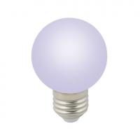 LED-G60-3W/RGB/E27/FR/С Лампа декоративная светодиодная. Форма "шар", матовая. Цвет RGB. Картон. ТМ Volpe.