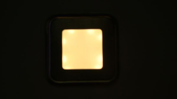 Квадратный встраевыемый светильник LED floor light  корпус из нержавеющей стали, L58*W58*H9mm, теплы (FS-SC-B102A-1)