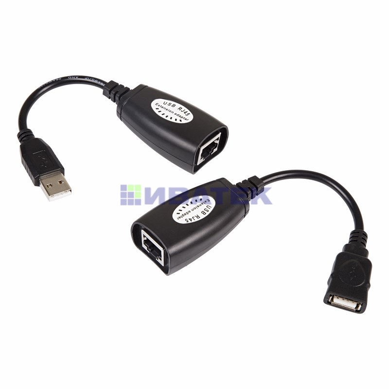 USB удлинитель по витой паре (8p8c) REXANT