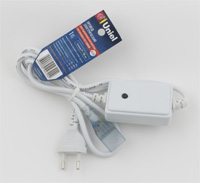 UCX-SP4/B67-RGB WHITE 1 STICKER Провод электрический для подключения многоцветных светодиодных лент ULS-5050 RGB сетевого напряжения к сети 220В