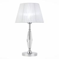 SL1756.104.01 Прикроватная лампа ST-Luce Хром/Светло-серый E14 1*40W
