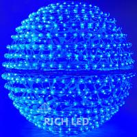 Светодиодный шар 50 см, ГАЛАКТИКА, композит, синий