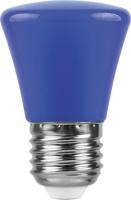 Лампа светодиодная декоративная (для гирлянд), LB-372 (1W) 230V E27 синий Колокольчик для белт лайта
