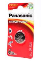 Элемент питания Panasonic Lithium Power CR-2032EL/1B CR2032 BL1