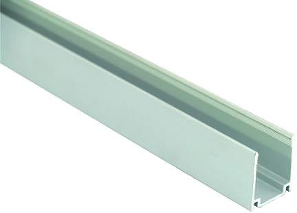 Алюминиевый профиль для лед-неон флекса ширина профиля 1.5 см. Высота 2 см, 2м (цена за м) (FS-00-00001150)