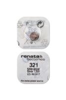 Элемент питания RENATA SR616SW  321 (0%Hg), упак. 10 шт