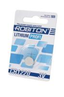 Элемент питания ROBITON PROFI R-CR1220-BL1 CR1220 BL1