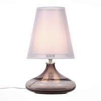 SL974.604.01 Настольная лампа ST-Luce Хром, Розовый/Розовый, Белый E27 1*60W