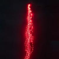 08-057, Гирлянда "Branch light", 2,5м., 24V, красный шнур, красный
