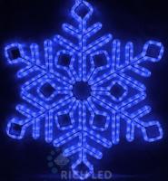 Светодиодная снежинка, 220 В, постоянное свечение RL-SFDLM70-B синий
