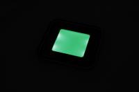 SC-B102B Green  квадратный LED floor light  корпус из нержавеющей стали, зеленый свет, L58*W58*H9mm, 0.6W, DC12V, IP67, кабель 1м с "папа" разъемом, 1