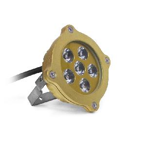 Накладной светодиодный светильник SLW-07 DC12V  6W IP68 (RGB) (D-08-L) 45'