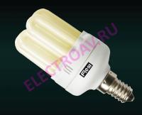 Энергосберегающая лампа Flesi U 15W Mini 6U 220V GM6U E14 15W 2700K 96x44 GM6UE1415W2700K (в коробке 100 шт.)