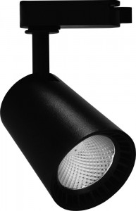 Светильник со светодиодами трековый на шинопровод, AL100, 8W, 720 Lm, 4000К, 35 градусов, черный