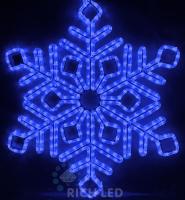 Светодиодная снежинка, 220 В, постоянное свечение RL-SFDL70-B синий