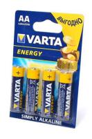 Элемент питания VARTA ENERGY 4106 LR6  BL4 арт.12696 (4 шт.)