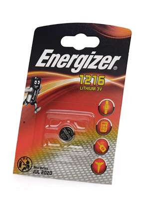 Изображение Элемент питания Energizer CR1216 BL1 арт.13506 (1 шт.)  интернет магазин Иватек ivatec.ru