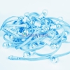 Изображение Гирлянда LED Galaxy Bulb String 10м, белый КАУЧУК, 30 ламп*6 LED СИНИЕ, влагостойкая IP54  интернет магазин Иватек ivatec.ru