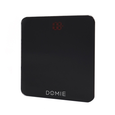 Изображение Весы электронные DOMIE с функцией Bluetooth подключения, до 180 кг, с цифровым дисплеем  интернет магазин Иватек ivatec.ru