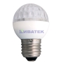Изображение Лампа-шар для новогодней гирлянды "Белт-лайт"  DIA 50 9 LED е27желтая Neon-Night  интернет магазин Иватек ivatec.ru