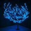 Изображение Светодиодное дерево "Сакура", высота 1,5м, диаметр кроны 1,8м, Синие светодиоды, IP 54, понижающий т  интернет магазин Иватек ivatec.ru