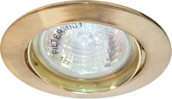 Светильник точечный "Basic Metal", DL308 MR16 50W G5.3 золото