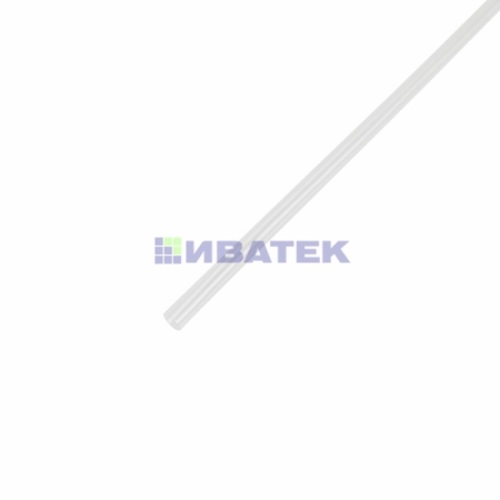 Изображение Термоусаживаемая трубка REXANT 3,0/1,5 мм, прозрачная, упаковка 50 шт. по 1 м  интернет магазин Иватек ivatec.ru