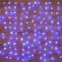 Изображение Гирлянда "Светодиодный Дождь" 1,5х1,5м, свечение с динамикой, прозрачный провод, 230 В, диоды СИНИЕ  интернет магазин Иватек ivatec.ru