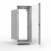 Изображение Шкаф напольный 19" серии Standart 47U 600х800мм, передняя дверь стекло, задняя дверь металл, RAL 7035 (состоит из 2 частей) REXANT  интернет магазин Иватек ivatec.ru
