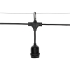 Изображение Белт-Лайт 10 м, черный каучук, шаг 50 см, 20 подвесных патронов, IP44  интернет магазин Иватек ivatec.ru