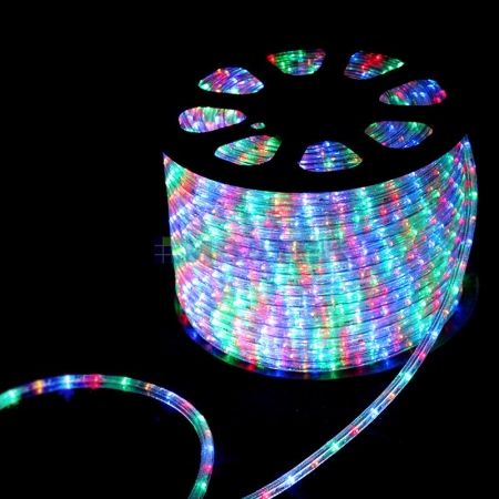 Изображение Дюралайт LED, свечение с динамикой (3W) - мульти (RYGB), 36 LED/м, бухта 100м  интернет магазин Иватек ivatec.ru