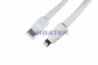 Изображение USB-Lightning кабель для iPhone/silicon/flat/white/1m/REXANT  интернет магазин Иватек ivatec.ru