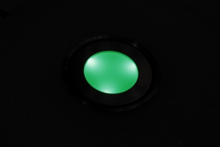 Изображение SC-B101B  Green  круглый LED floor light  корпус из нержавеющей стали, зеленый свет, 58*H9mm, 0.5W, DC12V, IP67, кабель 1м с "папа" разъемом, 100шт/ко  интернет магазин Иватек ivatec.ru